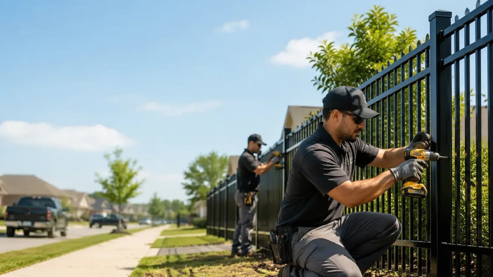 Metal Fence Installation in La Crosse, FL